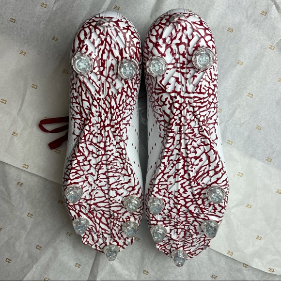 Oklahoma Sooners OU Jordan Cleats Promo Sample - Picture 3 of 7